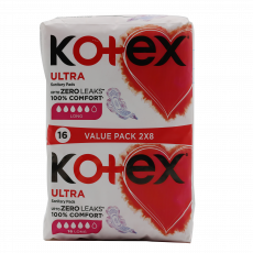 Kotex Ultra Thin Duo Normal 16S