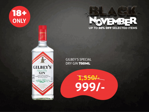 Gilbeys Black November